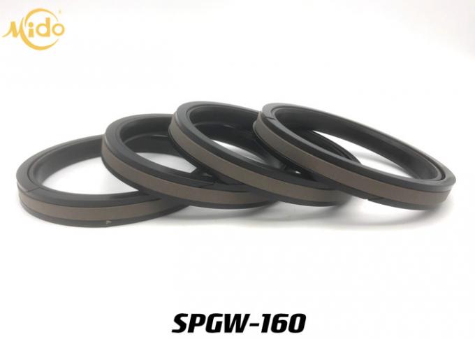 SPGW 160 Hidrolik Piston Contası, Aşınma Direnci  Conta Kiti Yüksek Conta Performansı 0