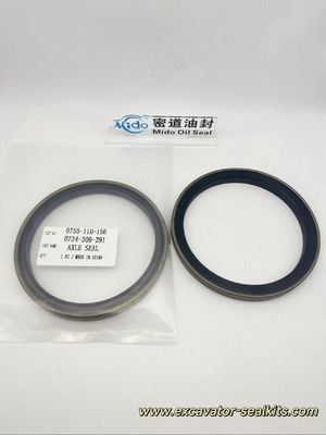 1180-00536 içinHigh-Wear-Resistant Excavator Axle Shaft Seal