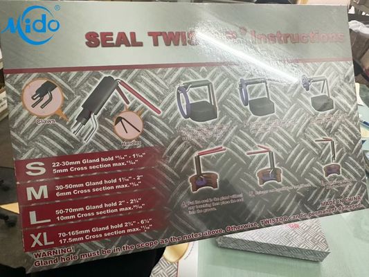 Metal Kauçuk Mühür Araçları Profesyonel Hidrolik Mühür Kurulum Kiti Konforlu Mühür Twister Dayanıklı Çubuk Mühür Tamir Kiti