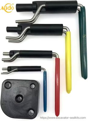 Metal Kauçuk Mühür Araçları Profesyonel Hidrolik Mühür Kurulum Kiti Konforlu Mühür Twister Dayanıklı Çubuk Mühür Tamir Kiti