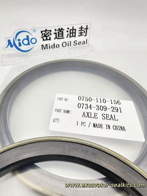 0750-110-156 günHigh-Wear Resistant Excavator Axle Shaft Seal (Yüksek aşınmaya dayanıklı kazıcı aksı çubuğu mühürü)