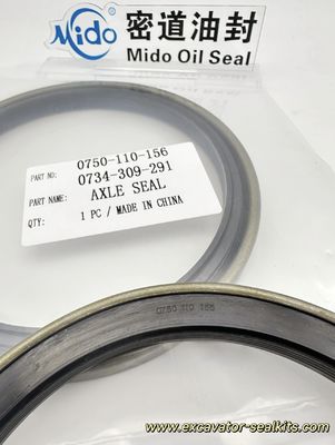 1180-00536 içinHigh-Wear-Resistant Excavator Axle Shaft Seal