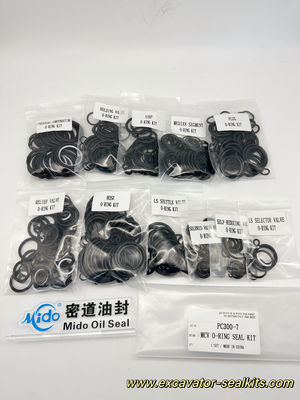 Komatsu PC300-7 300-8 723-47-26107 Fabrika Doğrudan Yüksek Performanslı Ana Kontrol Valfi Keçe Kiti