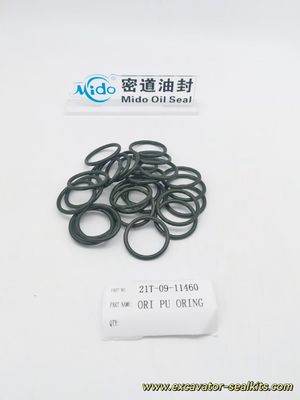 Tam Yedek Komatsu PU O-Ring 21T-09-11460 OEM Kalite Kauçuk O-Ring Contası
