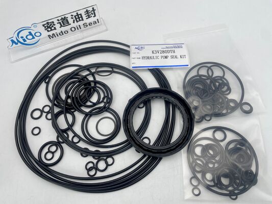 OEM High Quality Kawasaki K3V280DTH NBR Hydraulic Pump Seal Kit