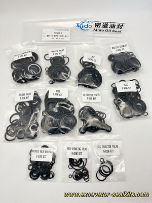 Komatsu PC300-7 300-8 723-47-26107 Fabrika Doğrudan Yüksek Performanslı Ana Kontrol Valfi Keçe Kiti