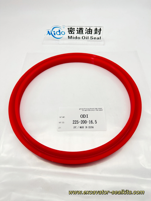 ODI PU SEAL 225-200-16.5 CNC Dönüştürülmüş Mühürler Mekanik Aksesuarlar Yüksek Kaliteli Hidrolik Silindir Çubuk Mühürü