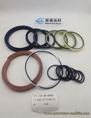 707-99-56690 Bıçak Kaldırma Hidrolik Silindir Conta Kiti için Komple Pro Serisi Onarım Contası Kiti - Tüm Contaları ve Contaları İçerir