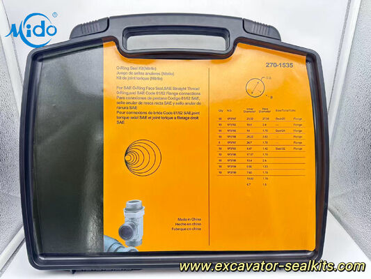 270-1535 CAT Ekipmanı için Kauçuk O-Ring Kiti